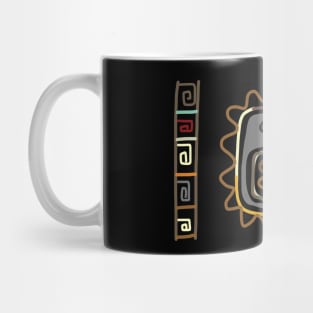 Native american design theme, Ethnic ornament T-Shirt landscape Mug